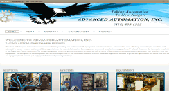 Desktop Screenshot of advautomationinc.com