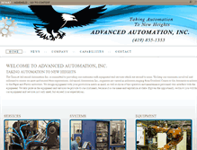 Tablet Screenshot of advautomationinc.com